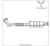 70314 Catalizzatore Sigam per SUZUKI GRAND