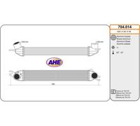 704.014 AHE Intercooler per MINI
