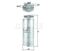 MAHLE KL 659 Filtro carburante