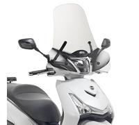 Givi 7057A Parabrezza trasparente 49x66 cm per Piaggio - Kymco