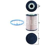 70591948 Filtro carburante Knecht