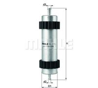MAHLE Filtro carburante KL915 | Compatibile con: AUDI A6 Allroad C7, A6 C7, A6 C7 Avant, A7 Sportback