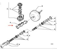 7074619 - Cilindro Maestro FIAT Uno 1995/2010