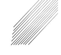 7075 Aluminum Round Rod - 500mm (19.68 Inch) Solid Lathe Bar Stock for DIY Projects and Model Making(Diameter 5mm 13pcs)