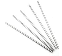 7075 Aluminum Round Rod - 500mm (19.68 Inch) Solid Lathe Bar Stock for DIY Projects and Model Making(Diameter 8mm 5pcs)