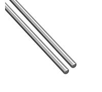 7075 Aluminum Round Rod - 500mm (19.68 Inch) Solid Lathe Bar Stock for DIY Projects and Model Making(Diameter 16mm 2pcs)