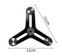 7075 Strumento di quadratura 'anello del pistone in alluminio per la misurazione del gap finale compatibile con porte cilindri entro 5 pollici(Black)