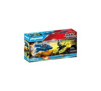 70780 - Jet e drone della polizia - Multicolore - Blu - Playmobil City Action Multicolore
