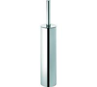 GEDY Scopino Bagno WC con Portascopino da Terra in Acciaio Inox colore Cromo - ED34 G-Edera