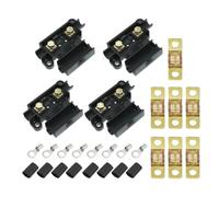 70A Fusibile Kit 4 ANS Supporti 7 x 70 AMP Fusibili per Auto Nero Marrone