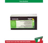 LEXMARK 702Y 70C20Y0 GIALLO TONER - 1000 PAGINE PER CS-310N