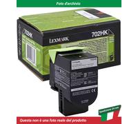 70C2HK0 LEXMARK 702HK CARTUCCIA DEL TONER NERO
