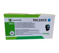 Lexmark 702XC cartuccia toner 1 pz Originale Ciano