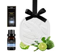 70g Bustina di cera profumata solida, Deodorante armadi, Deodorante per guardaroba bergamotto, per armadio, cassetto e casa, Cera di colza naturale (con Olii Essenziali di Bergamotto 10ml)