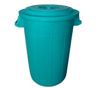 70L Bidone Universale con Coperchio Pattumiera Barile Acqua Piovana