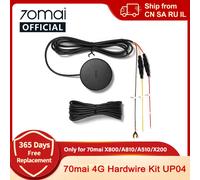 70mai 4G Hardwire Kit UP04 per 70mai A810 A510 X800 X200 Modulo LTE Telecomando Streaming live Avviso istantaneo 24 Parking Guard 4G Hardwire Kit UP04