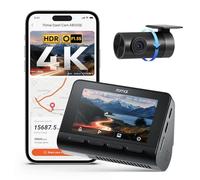 70mai A800SE Dashcam 4K+1080P GPS WiFi, Doppia Telecamera Auto Fronte/Retro con SD 128GB, F1.55, HDR, Visione Notturna, ADAS, Schermo 3", Parcheggio 24/7, Supporta fino a 512GB