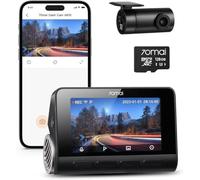 70mai Dash Cam 4K A810, Telecamera Auto Fronte e Retro con SD 128GB, Sony Starvis 2 HDR, GPS Integrato, Sorveglianza Parcheggio 24h AI, Visione Notturna, ADAS, WiFi & App, Supporta 256GB
