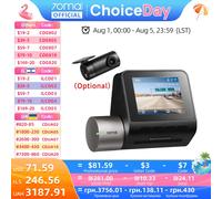 70mai Dash Cam A510 1944P HDR GPS ADAS Connettività 4G 70mai 4G Front Cam A510 Car DVR 24H Supporto parcheggio Cam posteriore