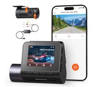 70mai Dash Cam Anteriore e Posteriore A410 con Hardwire Kit UP06, Doppia Dashcam 2.5K+1080P HDR, Visione Notturna Super, Apertura F1.55, Modalità Parcheggio 24H, WiFi GPS, G- Sensor, Registrazione in