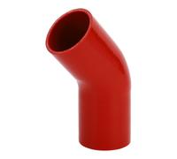 70mm 2.76" ID 102mm 4.02" Lungo 45 gradi Tubo flessibile in silicone rosso