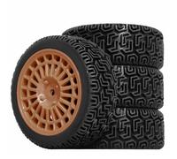 70mm Ruote Hub Pneumatici per TAMIYA TT01 xv02 / per Kyosho W204 1:10 RC Auto