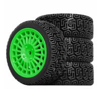 70mm Ruote Hub Pneumatici per TAMIYA TT01 xv02 / per Kyosho W204 1:10 RC Auto