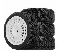 70mm Ruote Hub Pneumatici per TAMIYA TT01 xv02 / per Kyosho W204 1:10 RC Auto