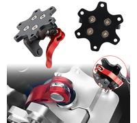70mm Steering Wheel Quick Release Hub Adattatore per Thrustmaster/Logitech Nero#