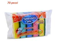 70pz ARIX Spugna con abrasivo colori assortiti cod. 1275