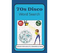 70's Disco Word Search Puzzles Book: Word Searches with Easy to Read Print about 70's Disco and music, culture, disco and more | 6x9 inches, 120 pages ... | Gift for Vacation, Holiday, and Free Time