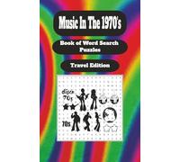 70's Music Word Search Travel Size: 50 Word Searches Packed with 1970s Hits | Enjoy Over 500 Iconic Song Titles from the Decade of Disco, Rock, Funk & Folk... 5" x 8" | Compact | Travel Size