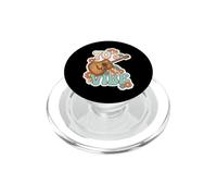 70's Vibe divertente chitarra retrò party boho hippie pace vintage PopSockets PopGrip per MagSafe