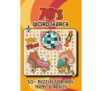 70's Word Search Puzzle Book: Word Searches with Easy to Read Print About 1970's, Retro, Nostalgic and More… I 6x9 Inches, 110 Pages I gift for Vacations, Holidays, and Screen-Free Summer Ideas