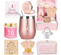 70th Birthday Gifts for Women, Happy 70th Birthday Basket Gifts Box for Best Friends Female Mom Wife Daughter Sister Her Girlfriend Coworker Bestie Women Birthday Unique