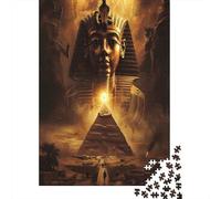 70x50cm/1000pcs Puzzle Impossibili Arte mistica: piramidi Antico Egitto Decorazione Per La Casa. Rilassamento E Intelligence Per Adulti