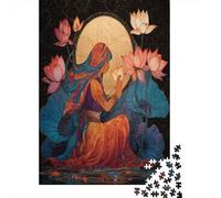 70x50cm/1000pcs Puzzle Impossibili Figlia spirituale del sole, loto, universo Decorazione Per La Casa. Rilassamento E Intelligence Per Adulti