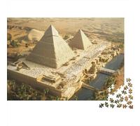 70x50cm/1000pcs Puzzle Impossibili Piramidi egizie Decorazione Per La Casa. Rilassamento E Intelligence Per Adulti