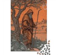 70x50cm/1000pcsEremita misterioso Jigsaw,Stile medievale Puzzle Fai Da Te Per Adulti E Folla Dai 14 Anni in Su