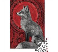 70x50cm/1000pcsFBue, Red Russian Ornament Jigsaw, Puzzle Fai Da Te Per Adulti E Folla Dai 14 Anni in Su