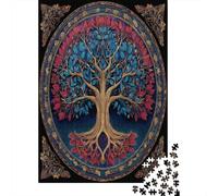 70x50cm/1000pcsPuzzle, Puzzle Per Adolescenti Adulti Albero della vita