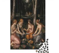 70x50cm/1000pcsStile rinascimentale Jigsaw,Fate nella mitologia greca Puzzle Fai Da Te Per Adulti E Folla Dai 14 Anni in Su