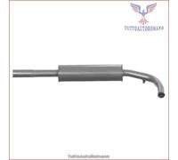 71.02.06 Silenziatore centrale Imasaf per VW LUPO