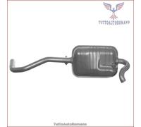 71.04.07 Silenziatore posteriore Imasaf per SEAT AROSA VW LUPO