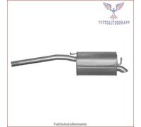 71.13.07 Silenziatore posteriore Imasaf per VW CADDY