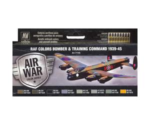 71.145 Set Vallejo Model Air: RAF Colors Bomber & Training Command 1939: 45