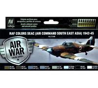 71.146 RAF Colors SEAC (Air Command South East Asia) 1942: 45 | 8x17ml