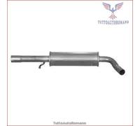 71.16.06 Silenziatore centrale Imasaf per AUDI A3 SEAT TOLEDO II LEON SKODA OCT