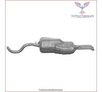 71.17.57 Silenziatore posteriore Imasaf per SEAT TOLEDO II SKODA OCTAVIA VW GOL