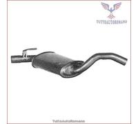 71.37.06 Silenziatore centrale Imasaf per VW GOLF III IV VENTO